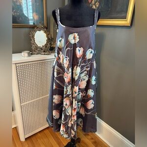 Y2K Silk Johnny Was Dress dead stock New With Tag